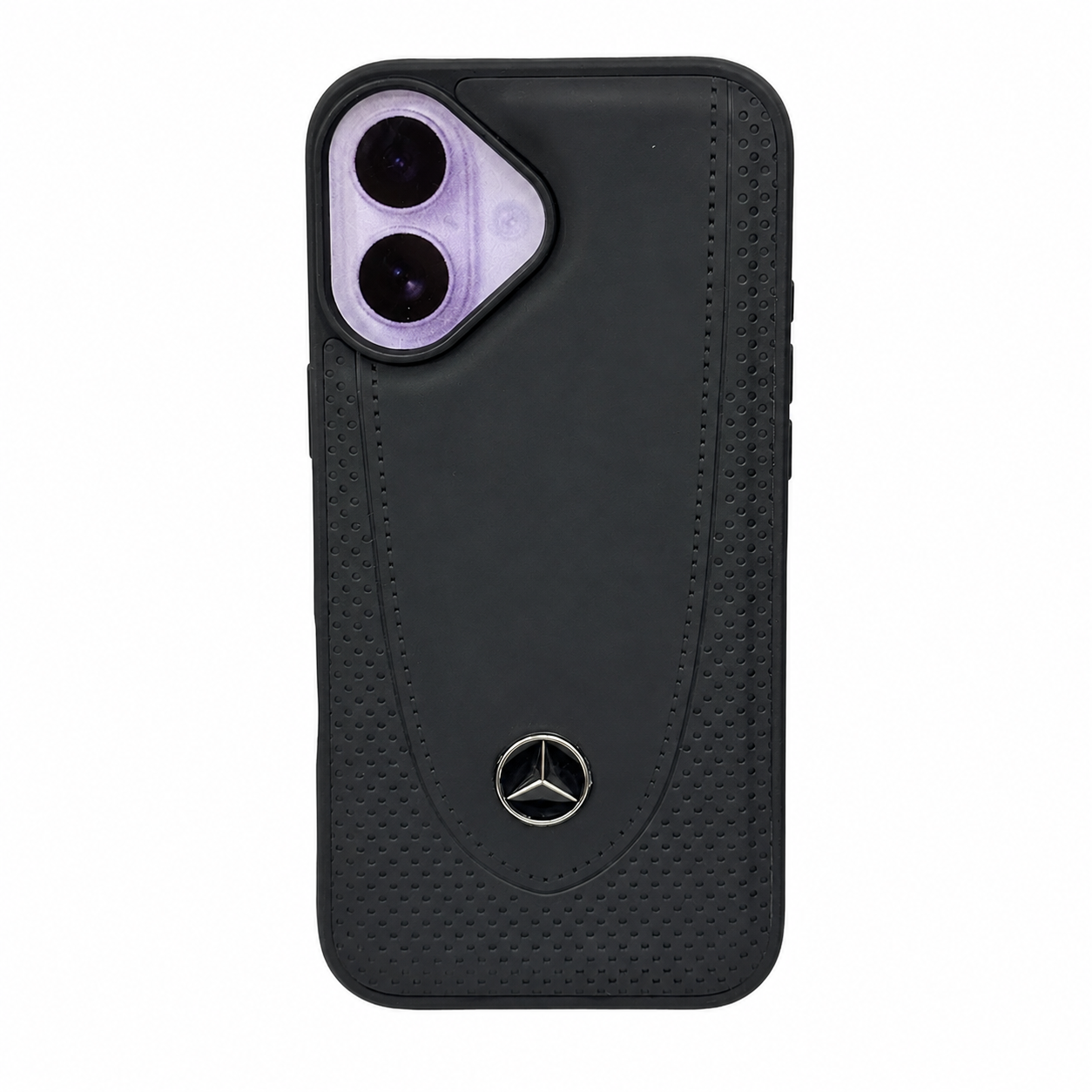 CASE CUERO NEGRO MATE MAZDA IPH 17