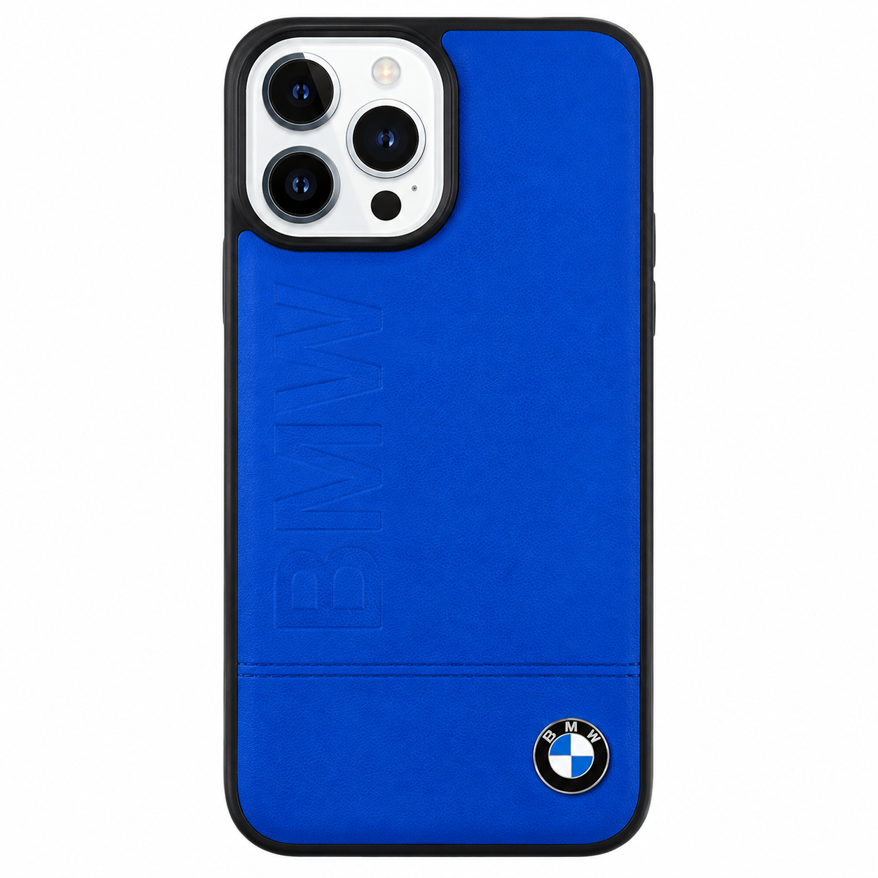 CASE AZUL GAMUSA BMW IPH 15 PRO MAX