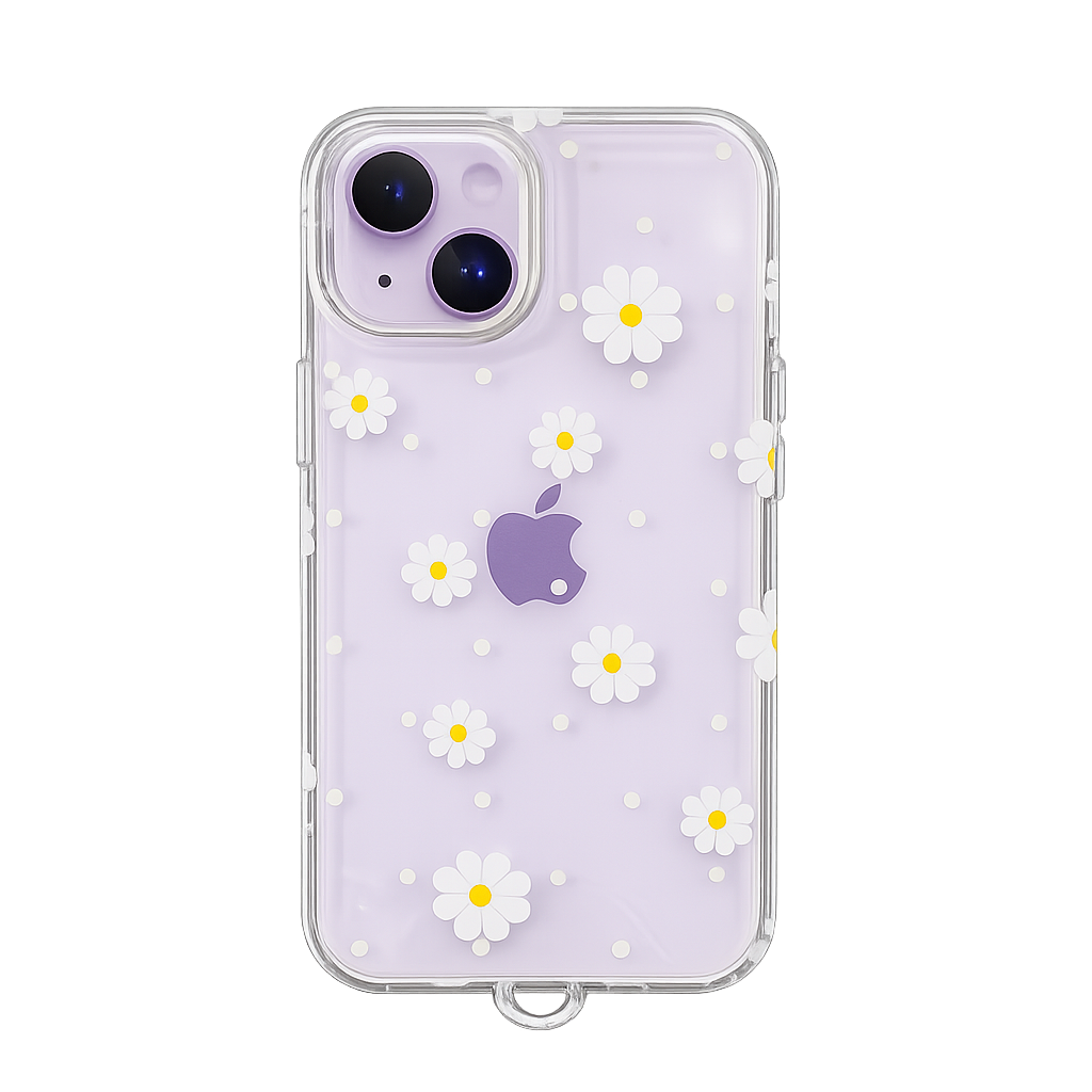 MARGARITAS BLANCAS + STRAP IPH 13/14