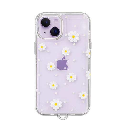 MARGARITAS BLANCAS + STRAP IPH 13/14