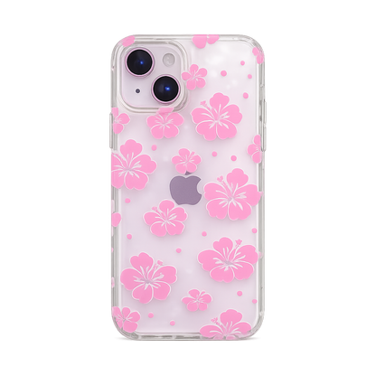 FLOR DE BONCHE ROSA+ STRAP IPH 13/14