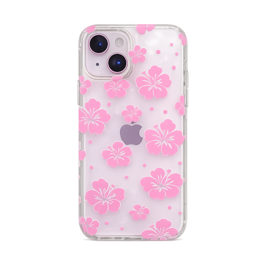 FLOR DE BONCHE ROSA+ STRAP IPH 13/14