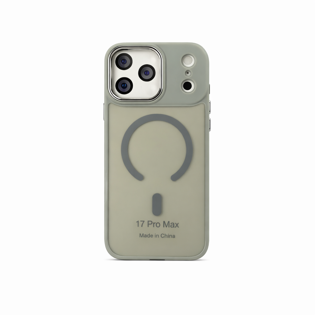 Case humo gris IPH 17 PRO MAX