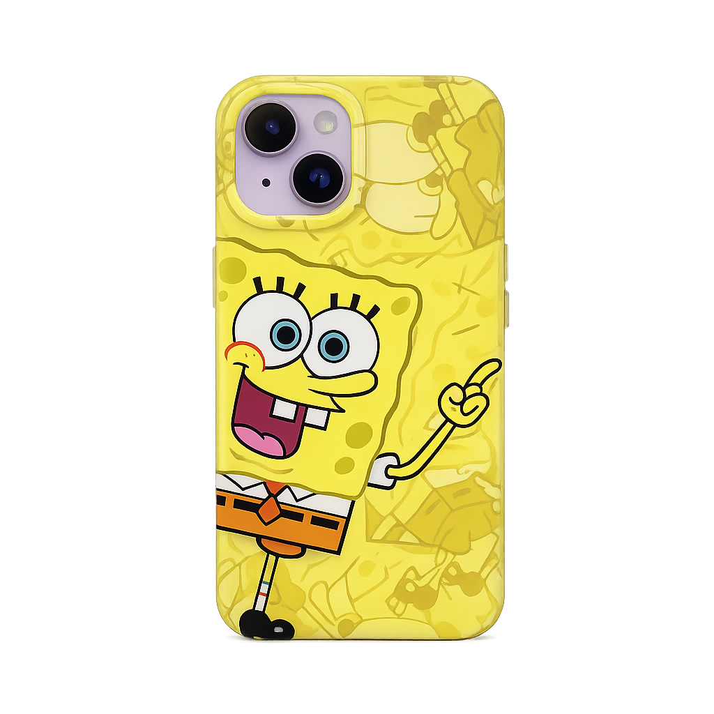 CASE BOB ESPONJA IPH 13/14/15