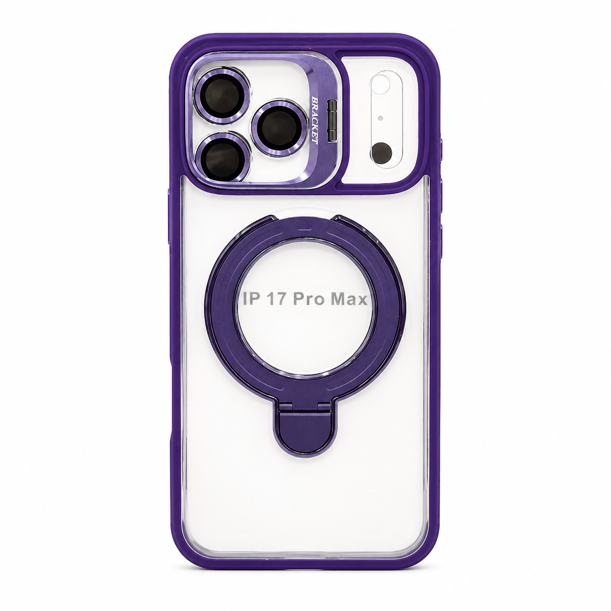 COMBO MAGS MORADO CON SOPORTE IPH 17 PRO MAX