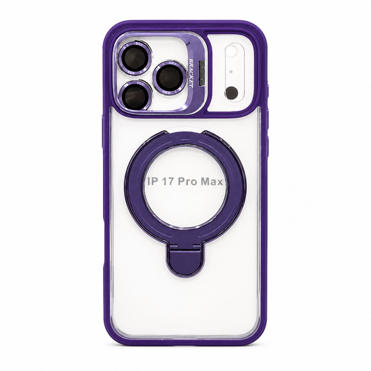COMBO MAGS MORADO CON SOPORTE IPH 17 PRO MAX