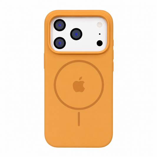 SILICON ORIGINAL NARANJA IPH 17 PRO