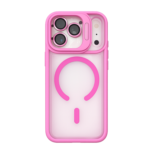COMBO MGS FUCSIA CON SOPORTE IPH 17 PRO
