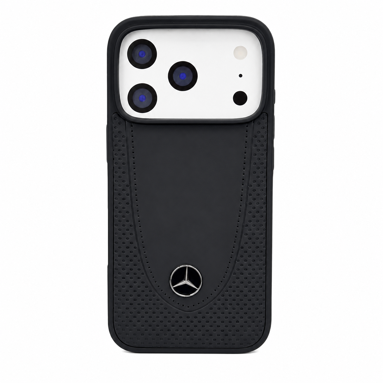 CASE CUERO NEGRO MATE MAZDA IPH 17 PRO