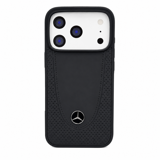 CASE CUERO NEGRO MATE MAZDA IPH 17 PRO