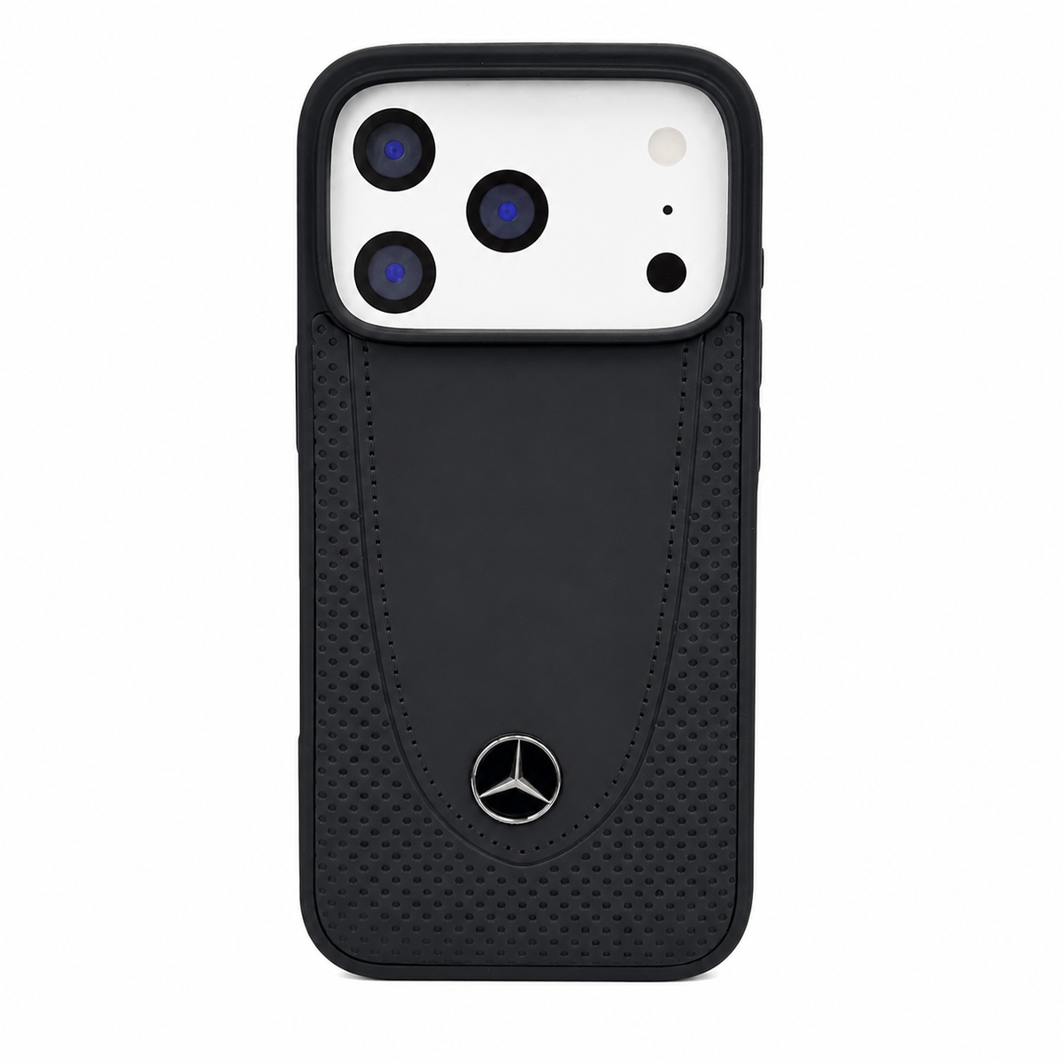 CASE CUERO NEGRO MATE MAZDA IPH 17 PRO MAX