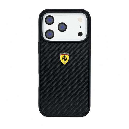 CASE FIBRA FERRARI IPH 17 PRO