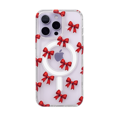 CASE LAZOS ROJOS MAGSAFE Y STRAP IPH 13 PRO MAX