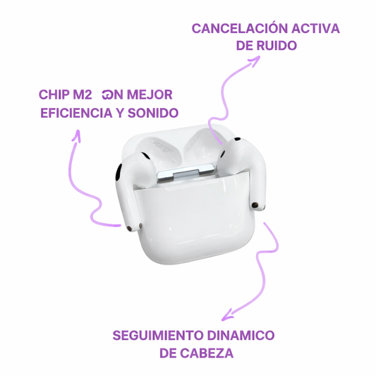 AirPods Serie 4 + MICROFONO MEJORADO