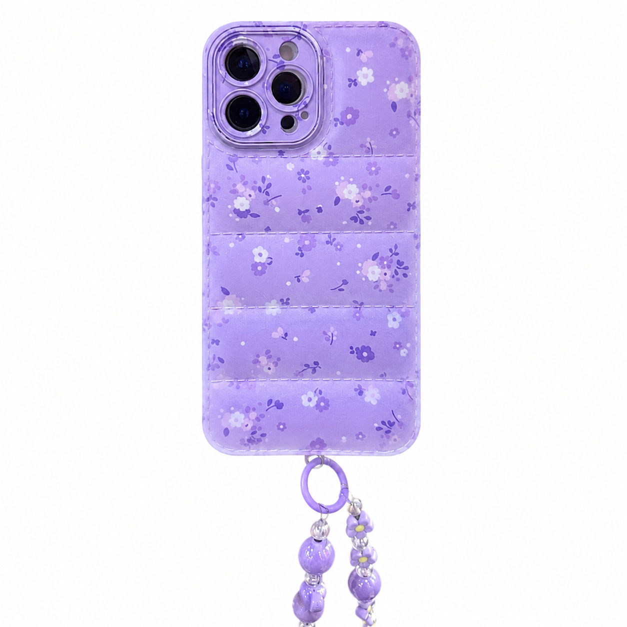 CASE LAZOS MORADOS Y STRAP IPH 13 PRO MAX