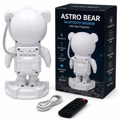Astronauta grande luz + Parlante Accesorios