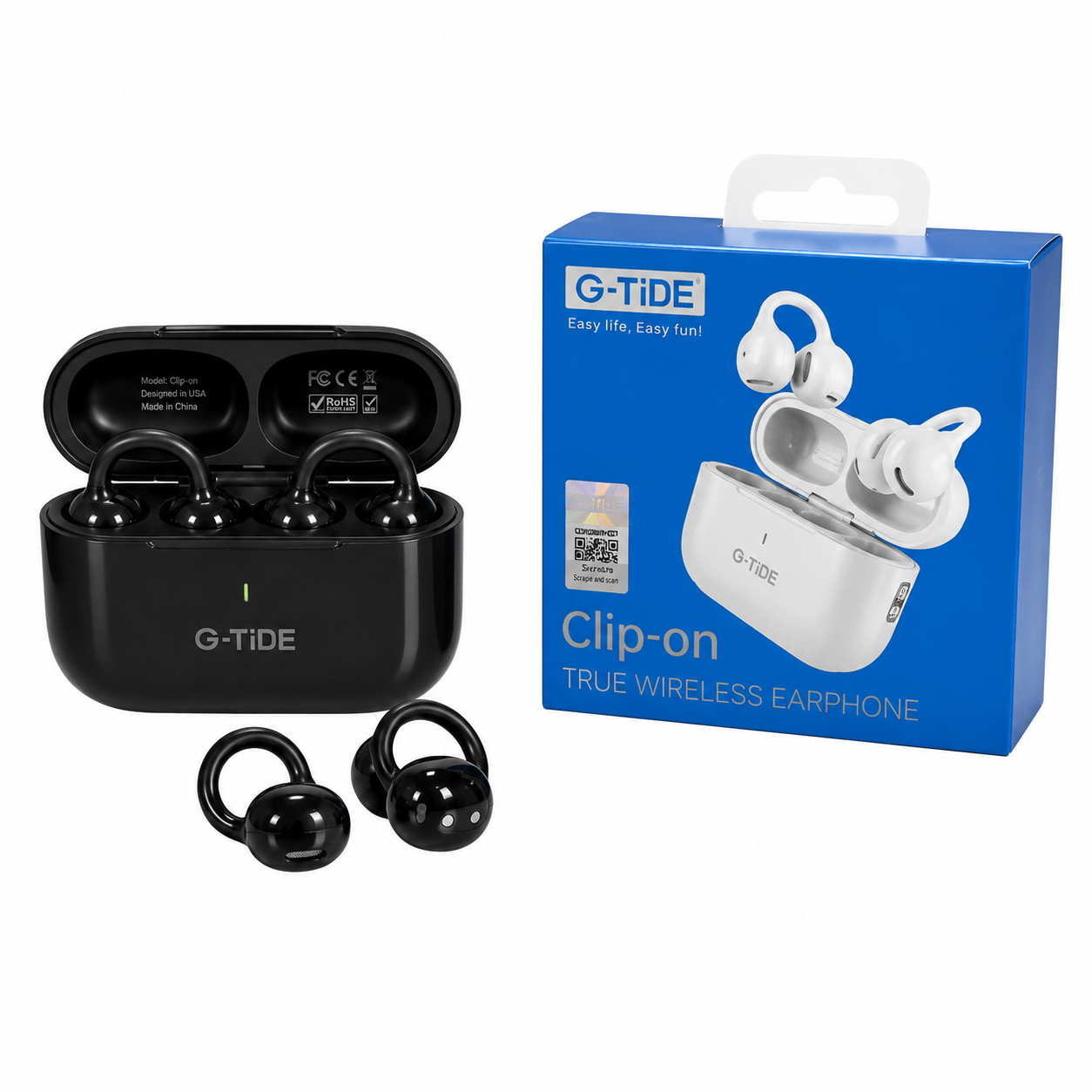 AUDIFONOS CLIP ON G-TIDE EARPHONE
