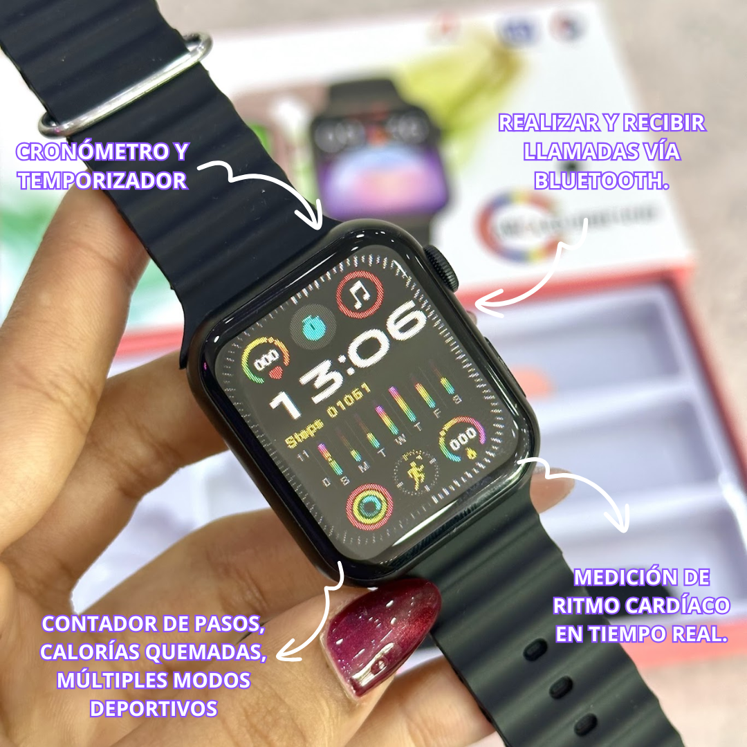 Reloj Smart Watch T900 MINI + 3 pulsos gratis