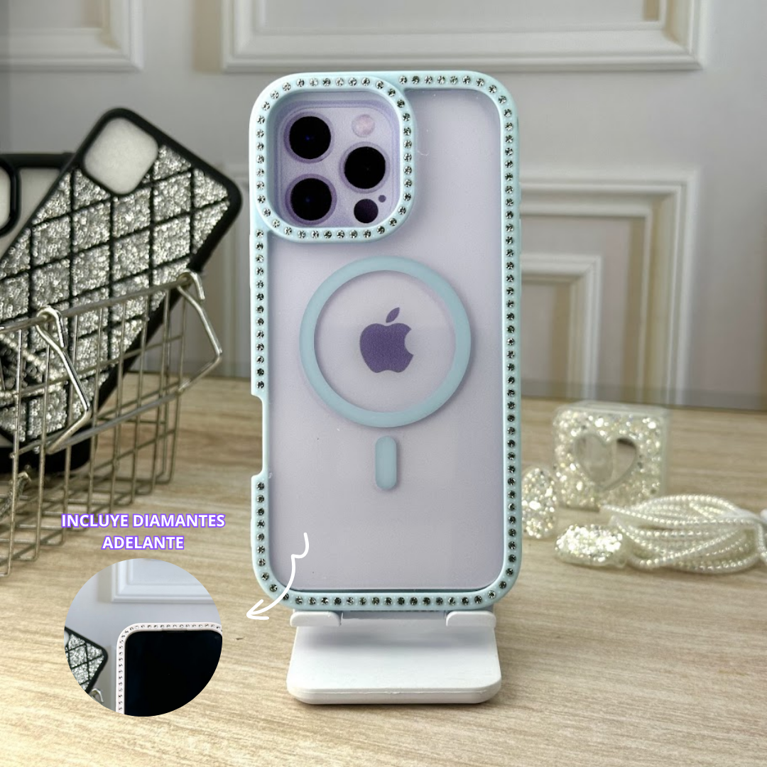 Diamond azul IPH 16 PRO MAX
