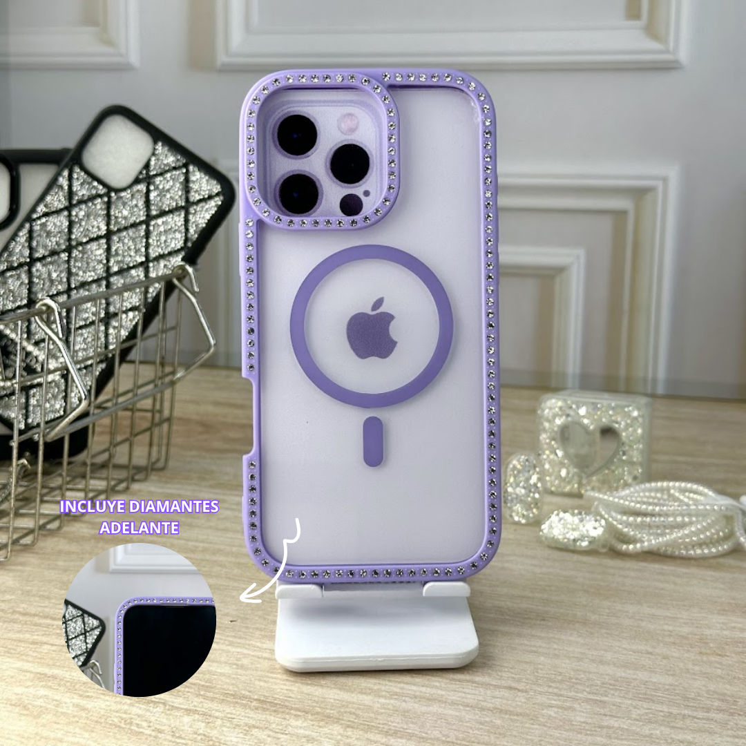 Diamond lila IPH 16 PRO MAX