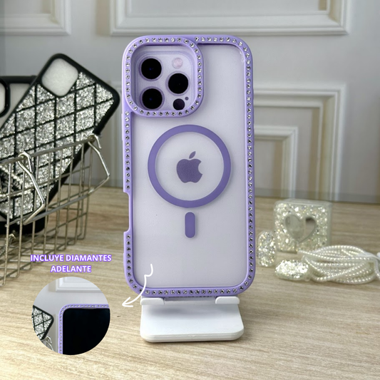 Diamond lila IPH 16 PRO MAX