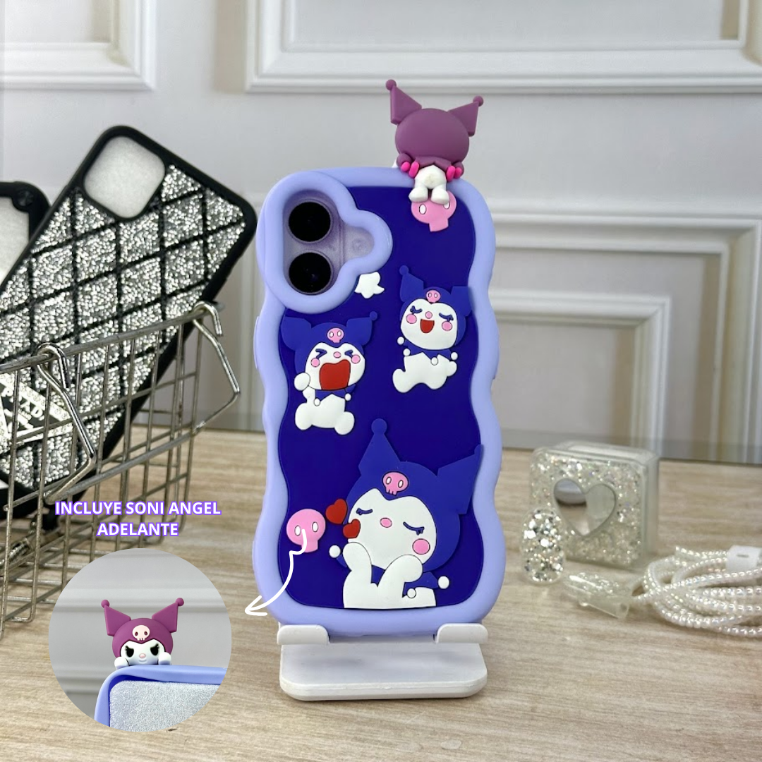 Kuromi morada IPH 16