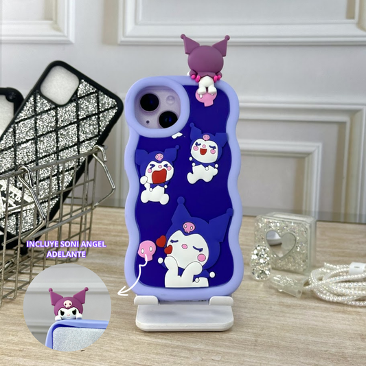 Kuromi morado IPH 13/14