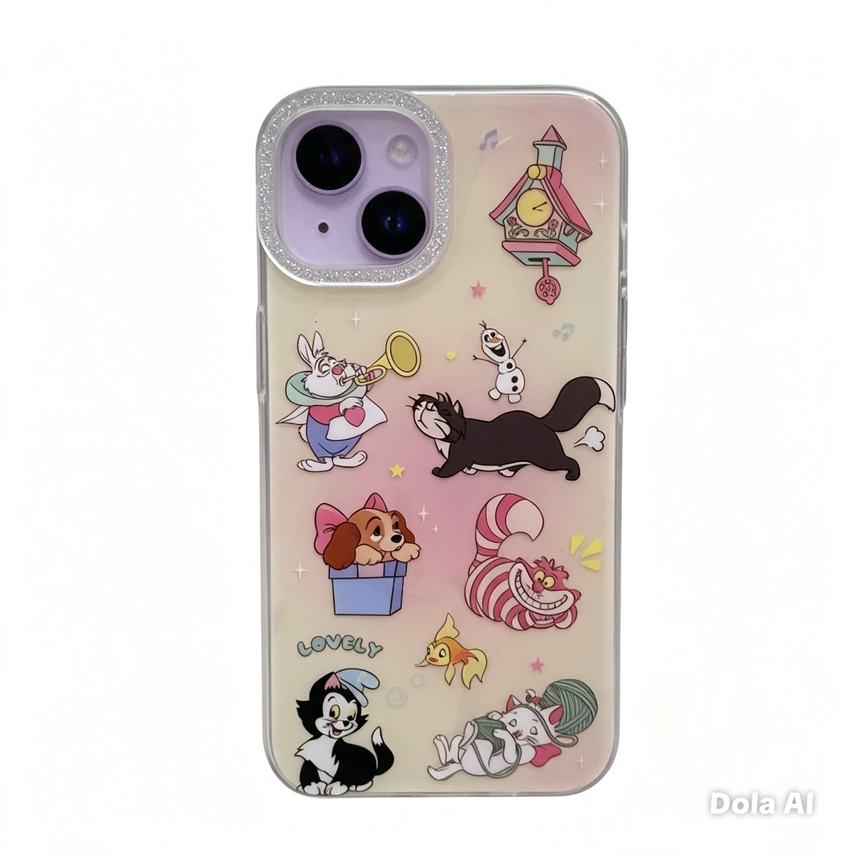 CASE DISNEY LOVERY MAS AROS IPH 13/14/15