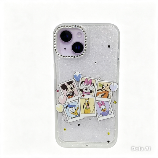 CASE MICKEY Y SUS AMIGOS MAS AROS IPH 13/14/15