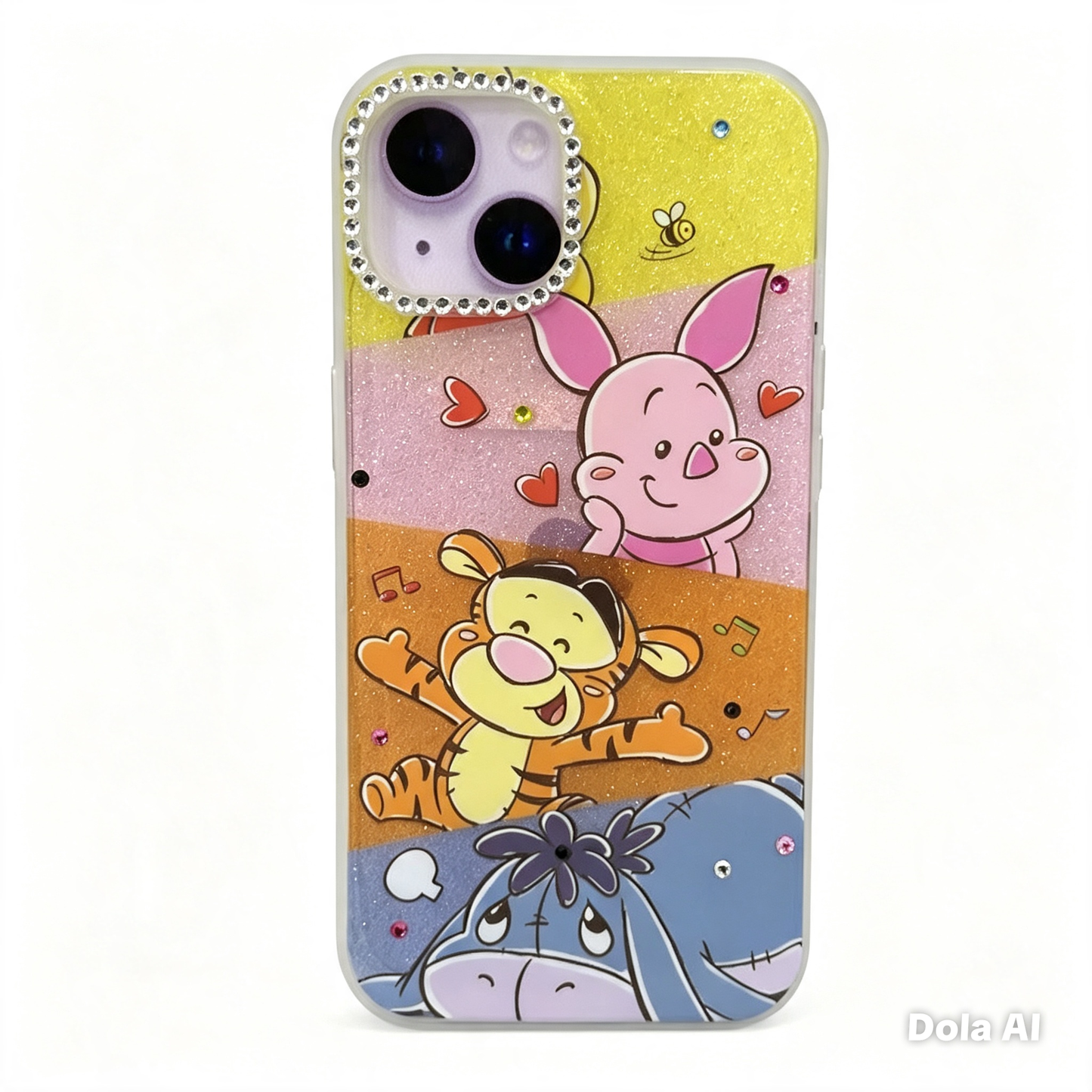 CASE AMIGOS DE WINNIE MAS AROS IPH 13/14/15