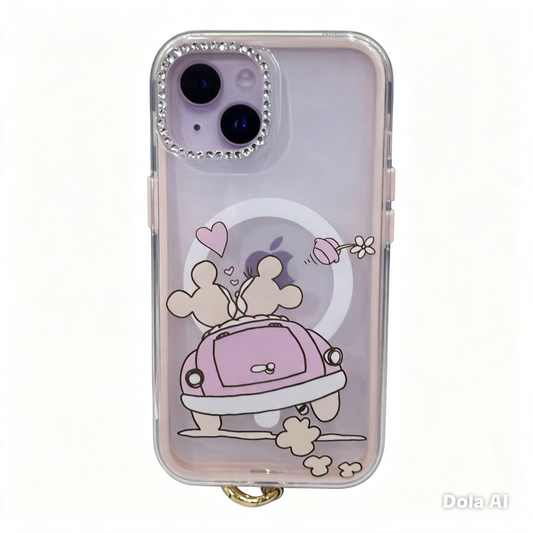 CASE STRAP COQUETE MICKEY MGS IPH 13/14/15
