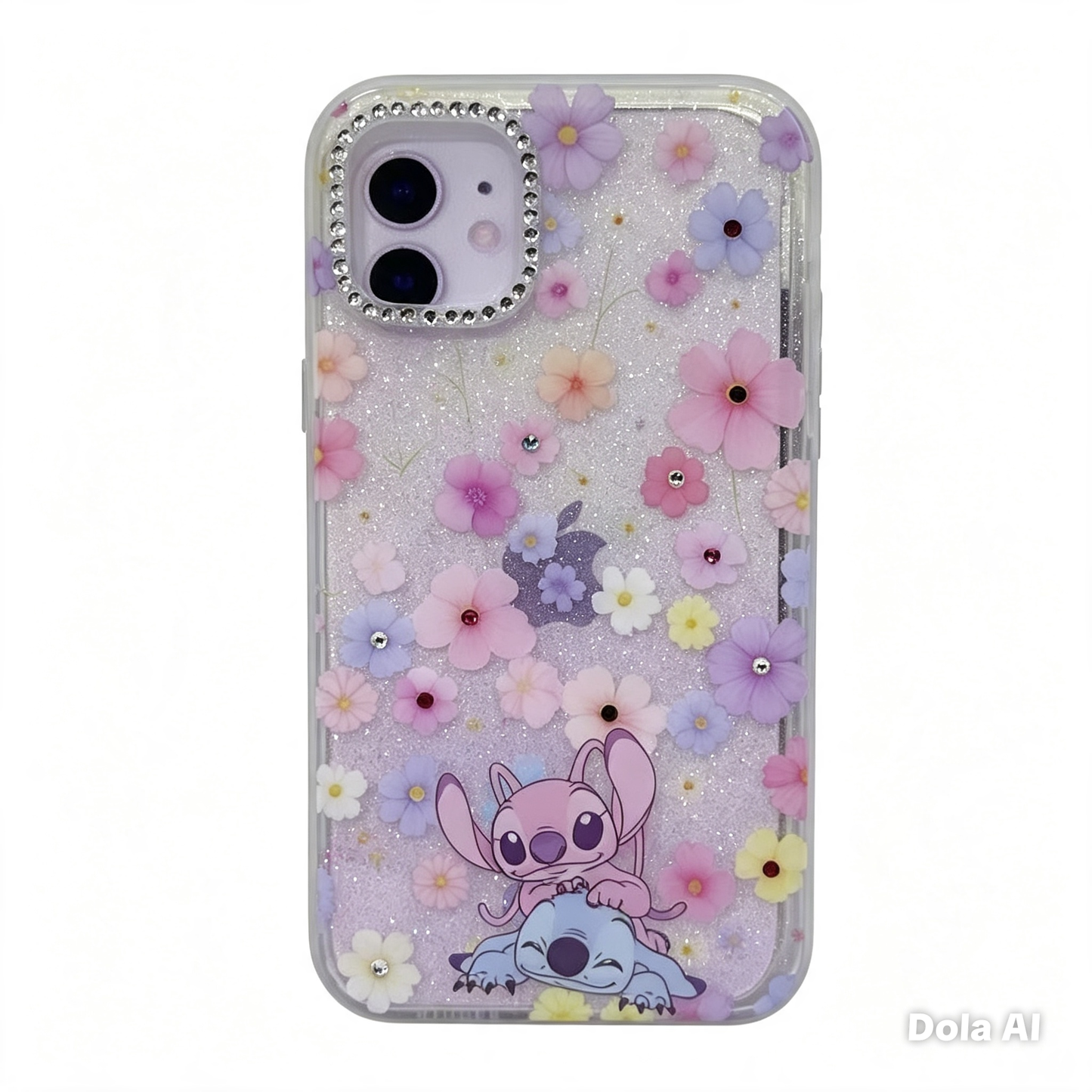 CASE ANGELA Y STITCH MAS AROS IPH 11