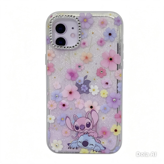 CASE ANGELA Y STITCH MAS AROS IPH 11