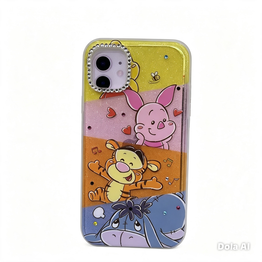 CASE AMIGOS DE WINNIE MAS AROS IPH 11