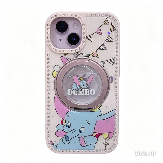 CASE DOBLE MGS SOPORTE 360 DUMBO HAPPY IPH 13/14/15