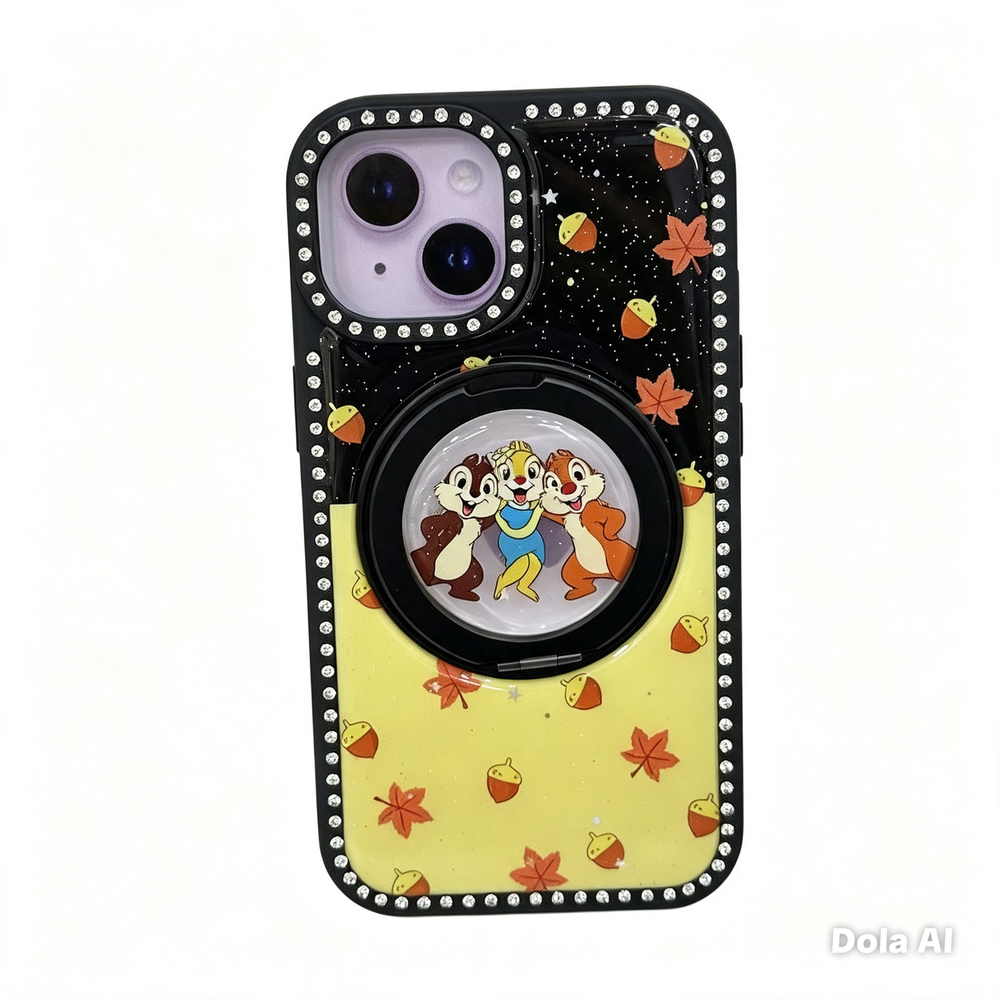 CASE DOBLE MGS SOPORTE 360 ARDILLAS IPH 13/14/15