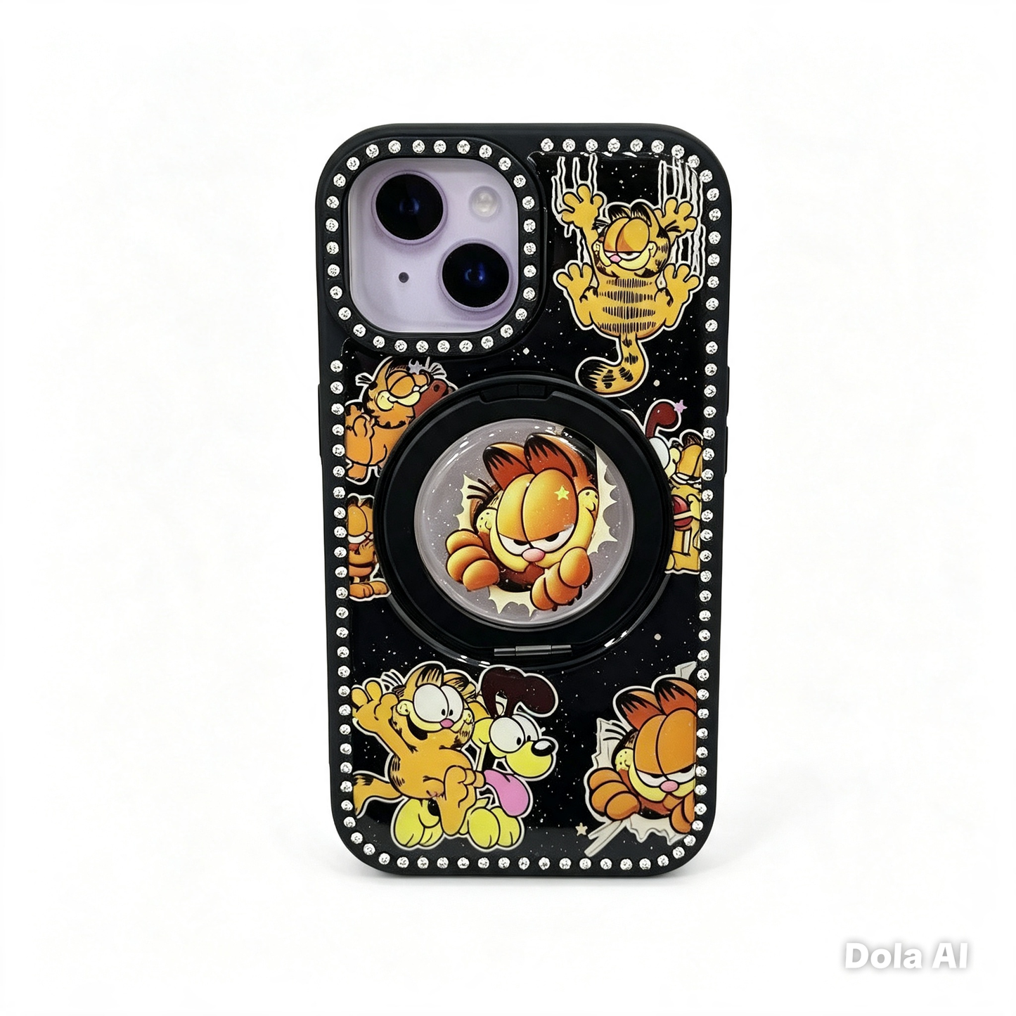 CASE DOBLE MGS SOPORTE 360 GARFIELD IPH 13/14/15