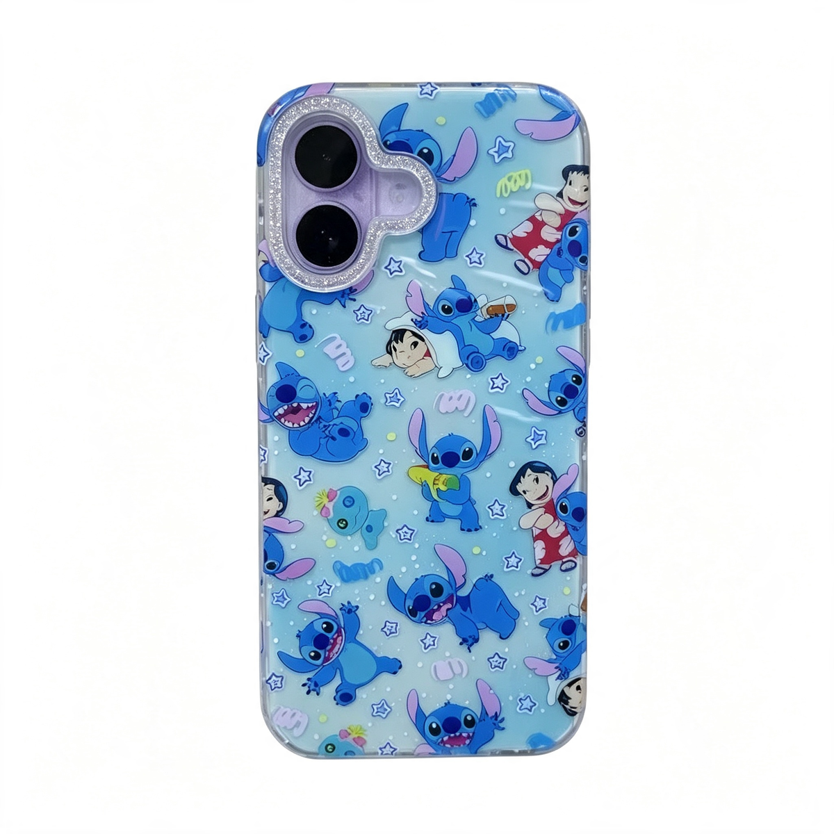 CASE LILO Y STICH MAS AROS IPH 16/IPH 17