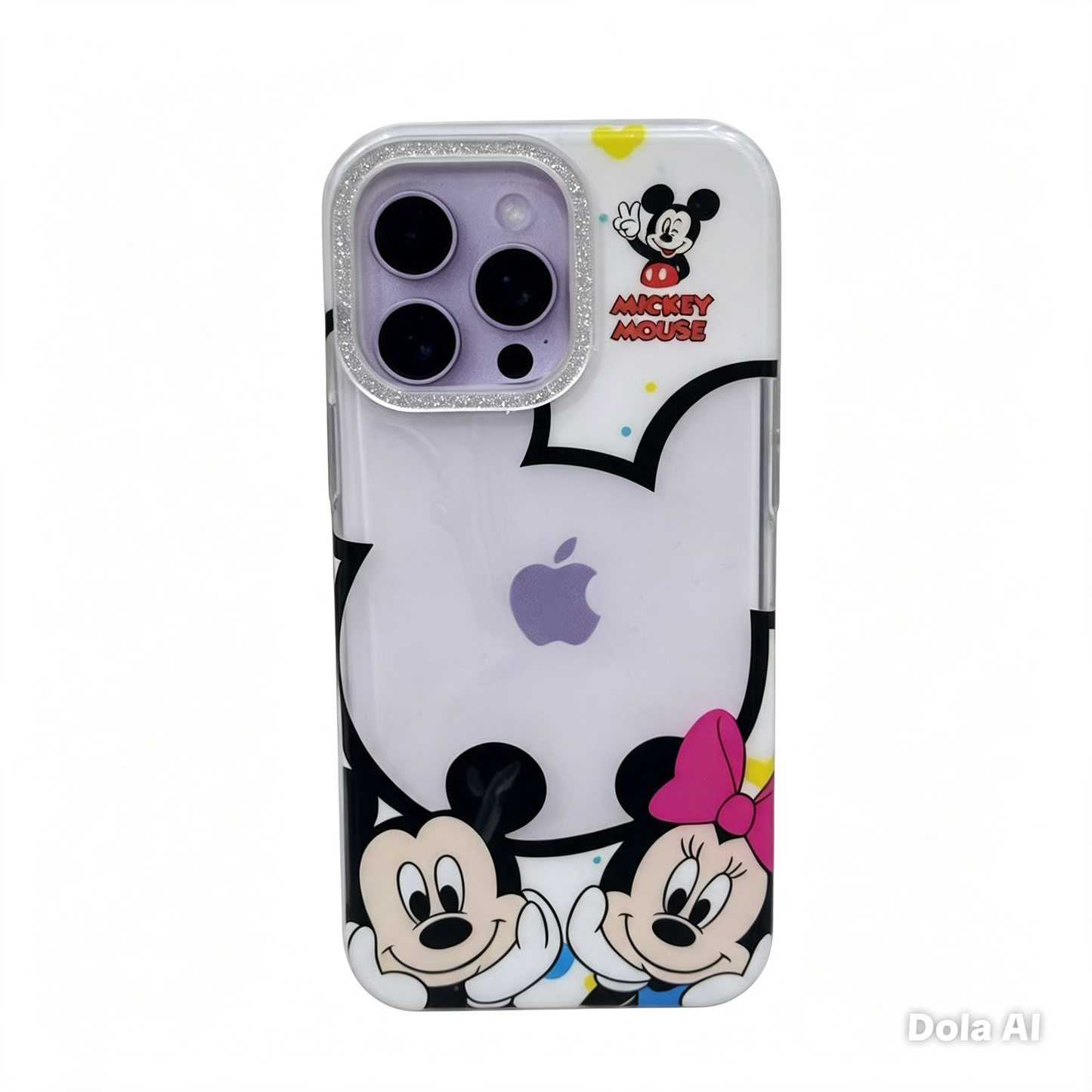 CASE MINNIE Y MICKEY MAS AROS IPH 16 PRO MAX
