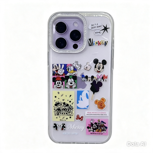CASE MUNDO DE MICKEY MAS AROS IPH 16 PRO MAX