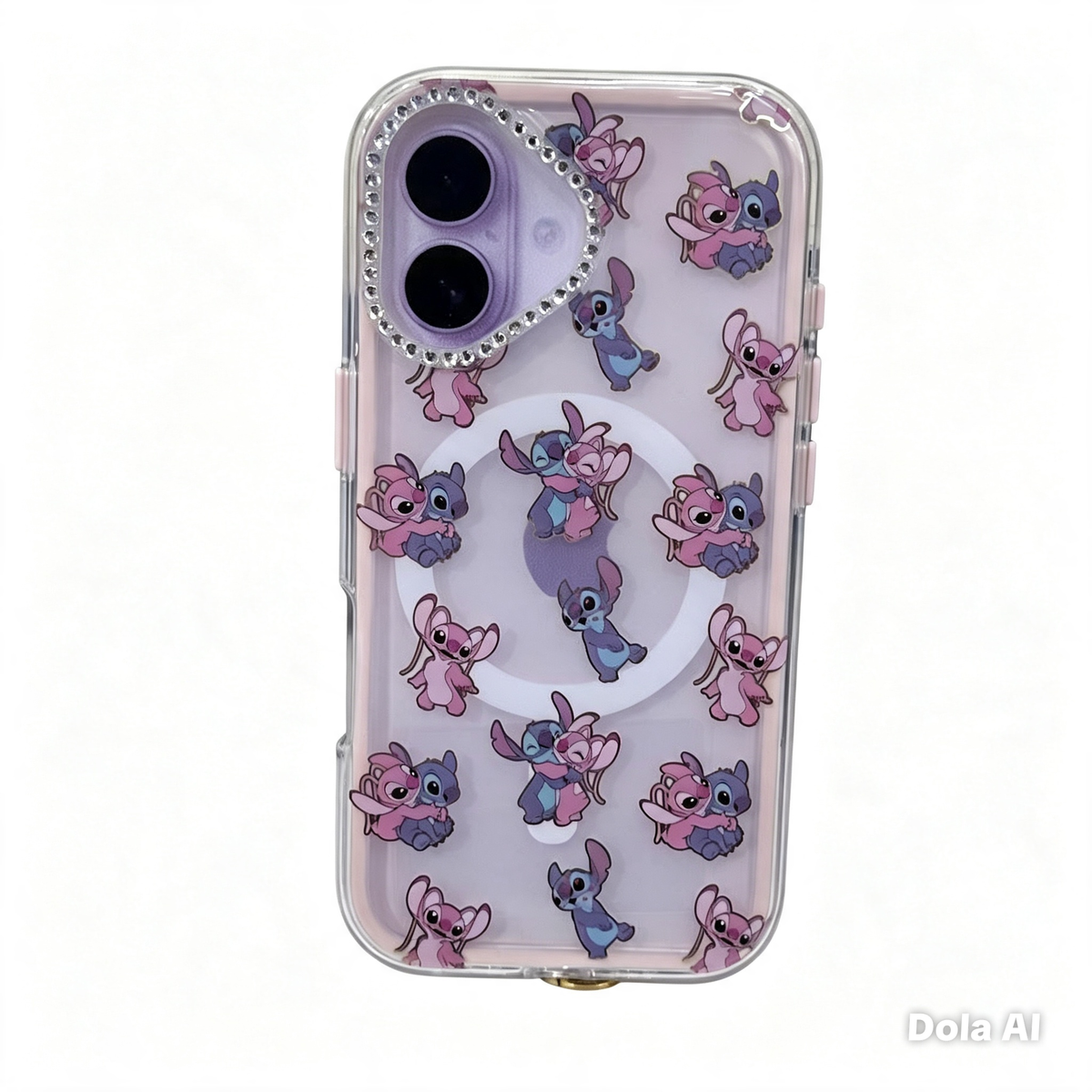 CASE STRAP COQUETE STITCH MGS IPH 16/IPH 17