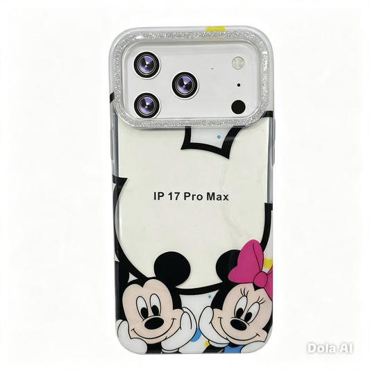 CASE MINNIE Y MICKEY IPH 17 PRO MAX