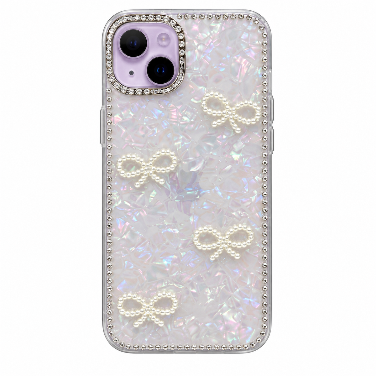 CASE LAZOS BLANCOS TORNASOL IPH 14 PLUS/15 PLUS