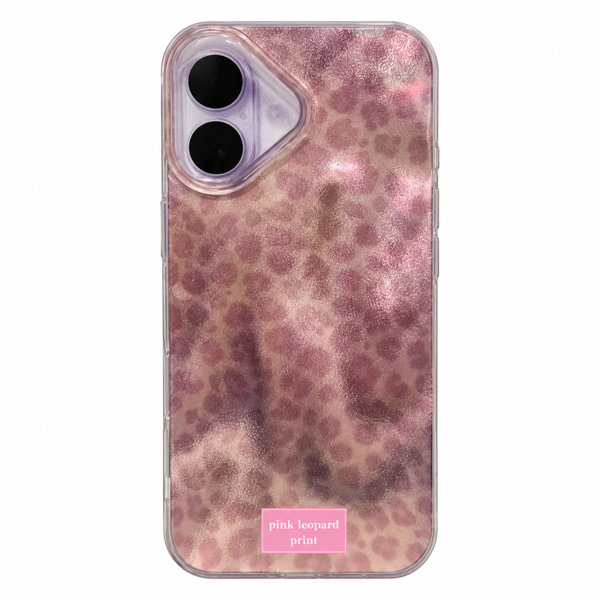 CASE LEOPARDO TORNASOL PINK IPH 16/17