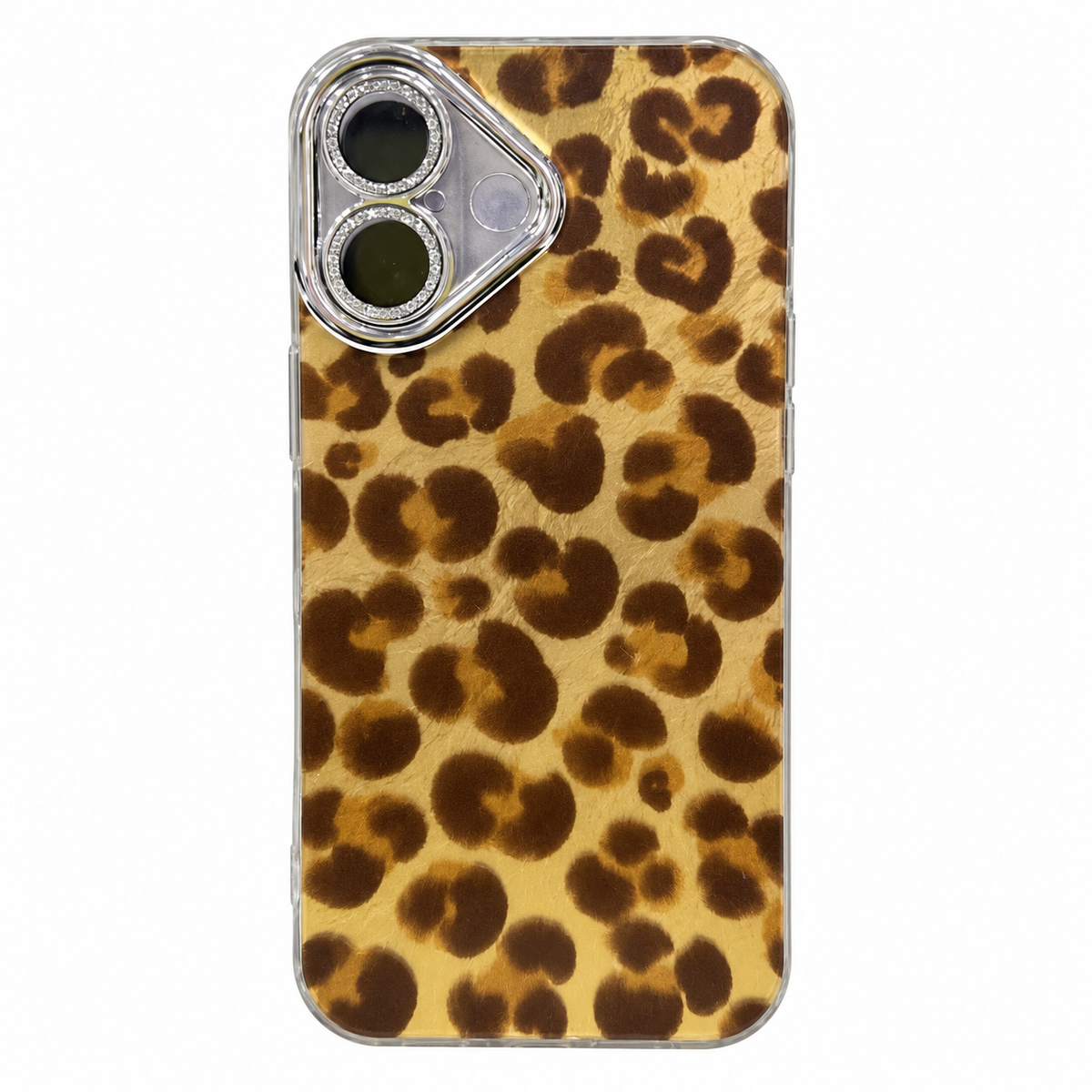 CASE LEOPARDO CON STRAP IPH 16/17