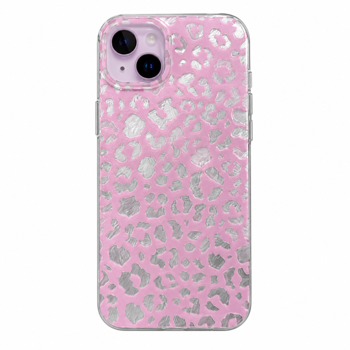 CASE LEOPARDO PINK IPH 14 PLUS/15 PLUS