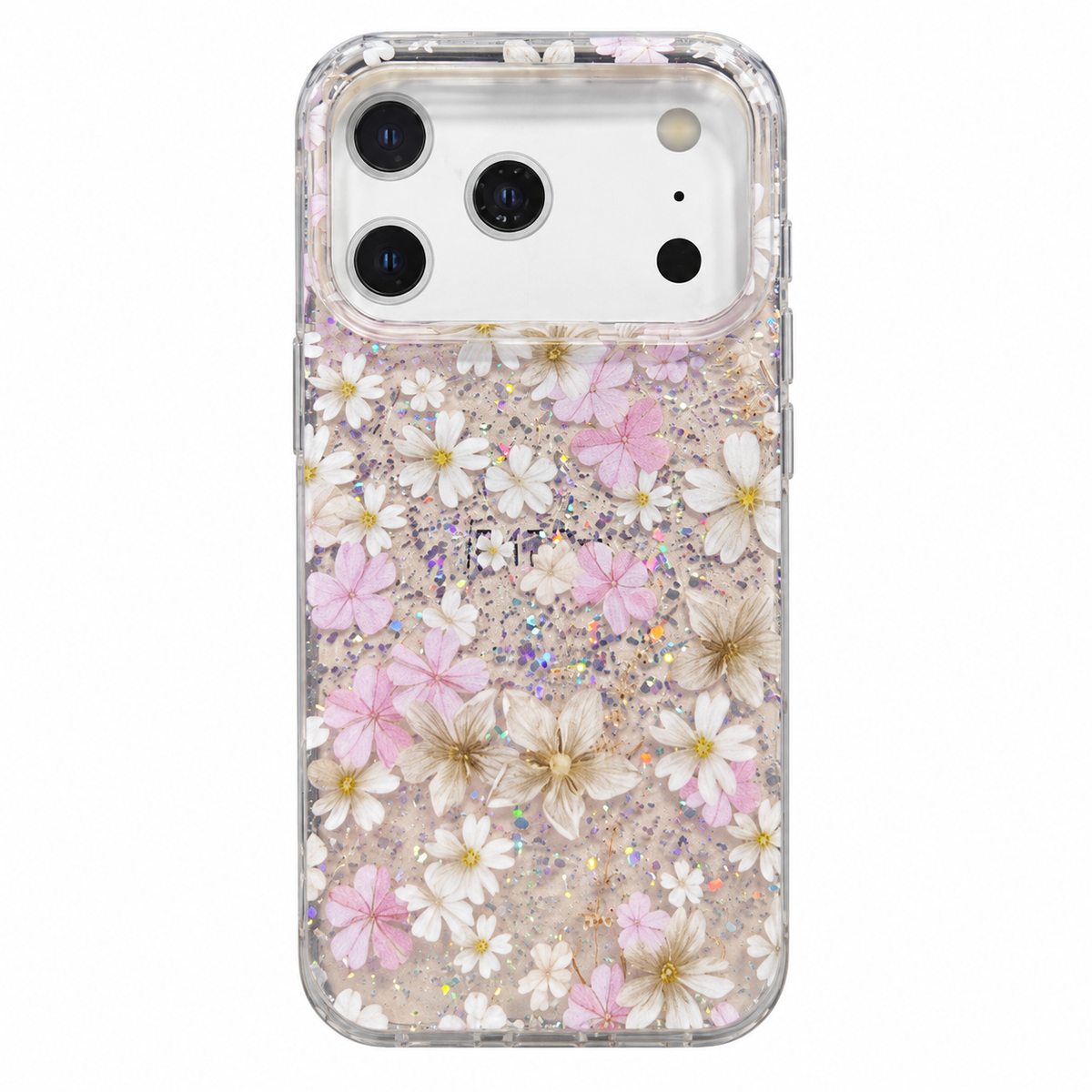 CASE FLORES TORNASOL Y STRAP IPH 17 PRO