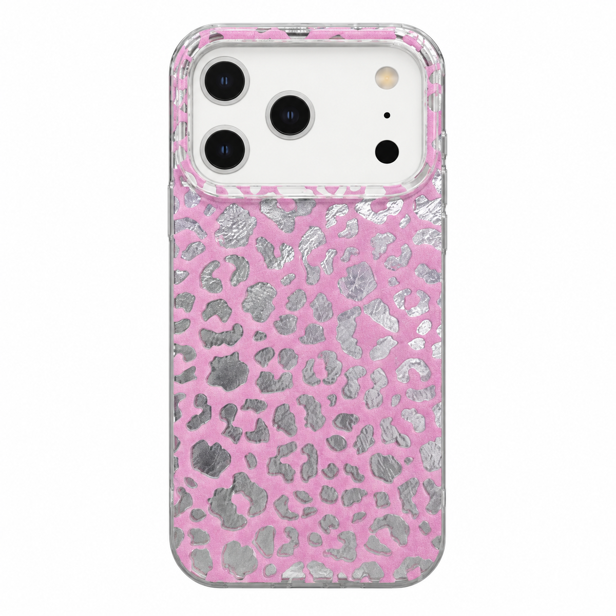 CASE ANIMAL PRINT PINK TORNASOL  IHP 17 PRO