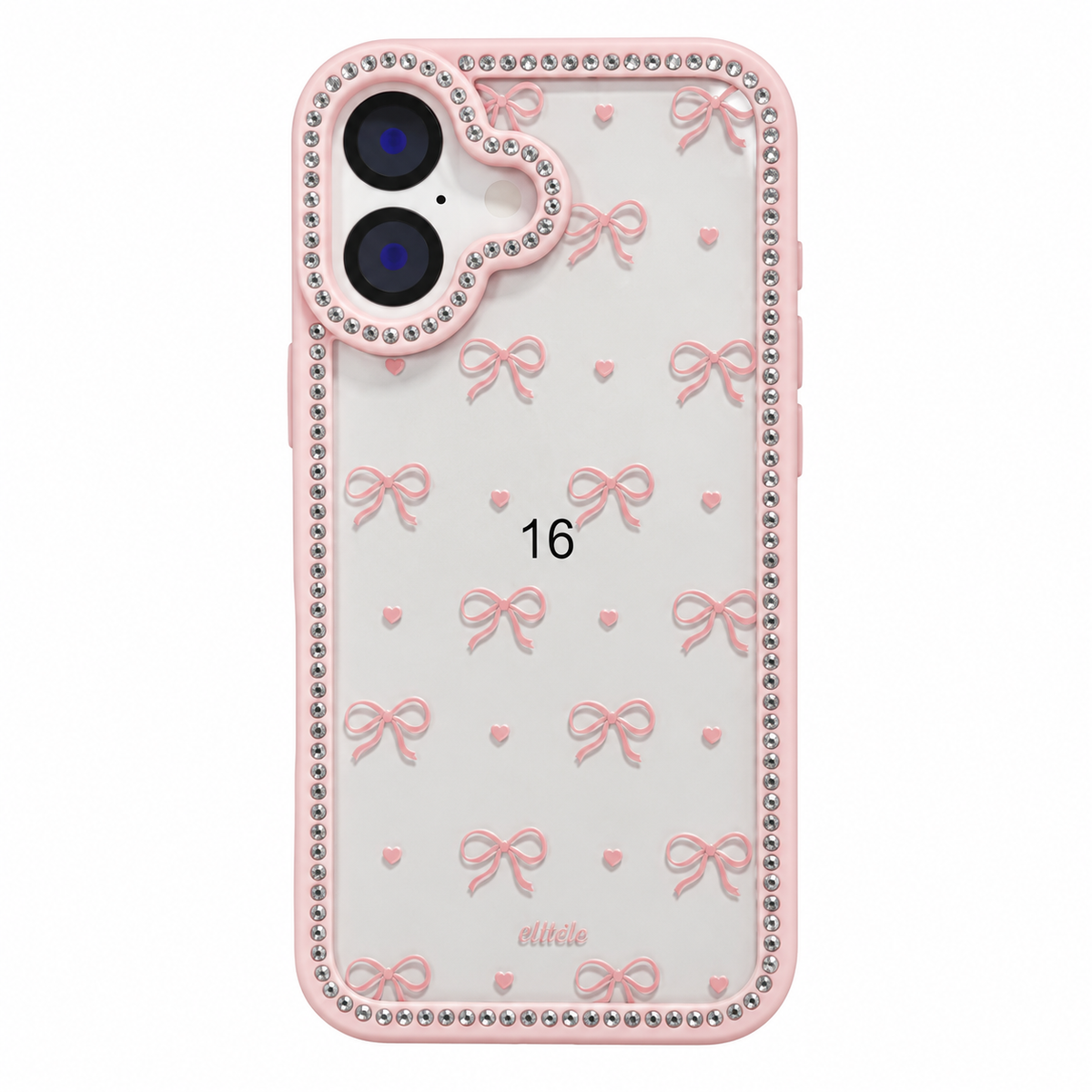 CASE LAZO BORDE DIAMOND IPH 16/17
