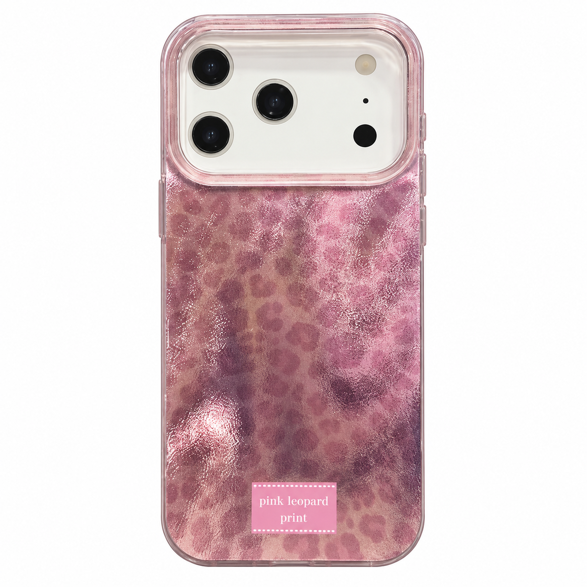 CASE LEOPARDO TORNASOL PINK IPH 17 PRO